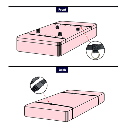 Bdsm giapponese abito da schiavitù per adulti sm 3 PCS contenimento schiavi kit rete con cerchi giocattoli impostati per SM gioco sul letto