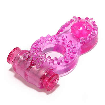 Anello del cazzo Vibratore del pene Anello con perline per la stimolazione extra