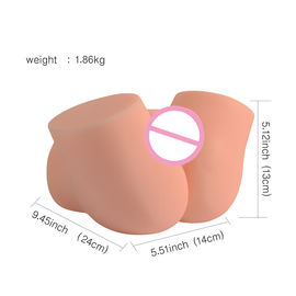 Manica artificiale dell'ano della vagina delle bambole dell'asino del masturbatore maschio realistico compatto