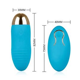 Vibratore di vibrazione dell'uovo di Bluetooth del silicone medico impermeabile per le donne