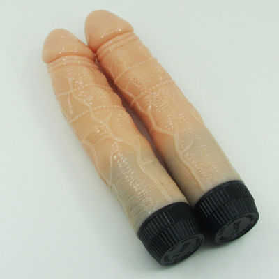 Materiale del PVC di Dick Lambskin Dildo Realistic Sex Toy Medical del vibratore di Stepless