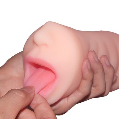 Gola profonda del foro del doppio della carne MM-63 con il masturbatore artificiale della vagina della lingua