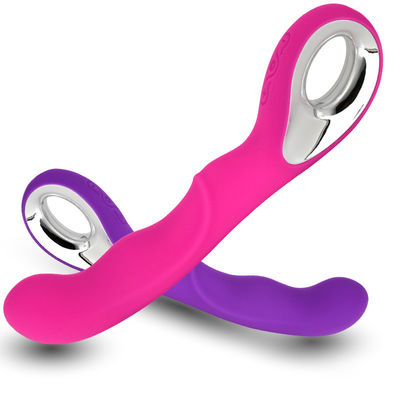 Vibratore femminile del sesso del punto G del silicone medico con il caricatore di USB