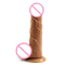 7 pollici del TPE del dildo di giocattoli realistici del sesso per la falsificazione calda Dick di vendita delle donne