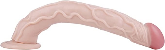 Dildo mostruoso realistico spesso flessibile realistico da 15 pollici con forte ventosa