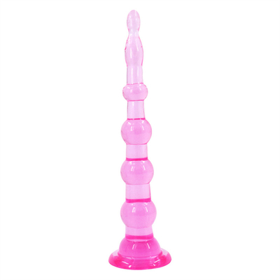 Spina anale di estremità perle di 7 e di 6 perle, istruttore anale Toy del dildo del massaggiatore di Prostage