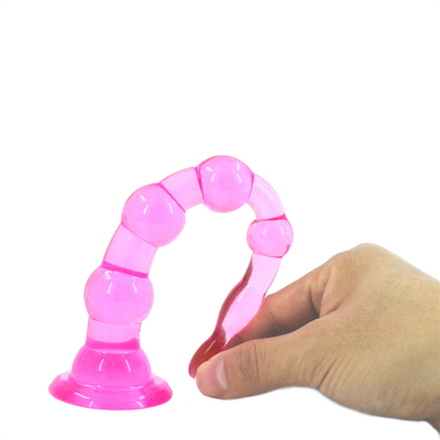 Spina anale di estremità perle di 7 e di 6 perle, istruttore anale Toy del dildo del massaggiatore di Prostage