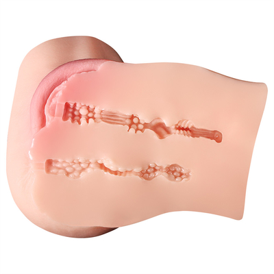Torso realistico della bambola del sesso della vagina di dimensione del masturbatore realistico sexy dell'asino per gli uomini