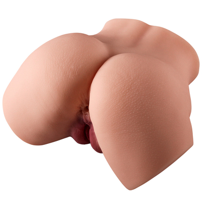 Torso realistico della bambola del sesso della vagina di dimensione del masturbatore realistico sexy dell'asino per gli uomini