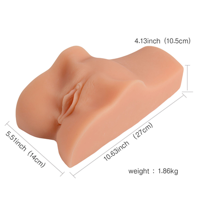 Giocattoli anali del sesso della masturbazione degli uomini del masturbatore della bocca artificiale purulenta falsa della vagina per gli uomini