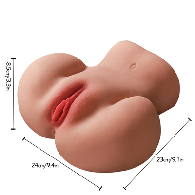 Buon prezzo dei giocattoli maschii del sesso dell'asino di Toy Male Masturbator Realistic Big della vagina del masturbatore del grande asino di buona qualità 3d