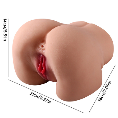 Natiche realistiche di successo 3D della fabbrica per gli uomini che masturbano silicone Buttocksreal Cat Pocketssimulated Vaginal Sex T