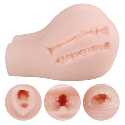 Giocattoli adulti di vendita calda per i giocattoli adulti sexy maschii dei giocattoli della vagina e dell'asino per la masturbazione dell'uomo
