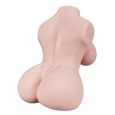 Masturbatore maschio delle grandi delle tette del torso bambole adulte molli realistiche del sesso per la vagina strutturata realistica degli uomini 3D con ChannelPop anale