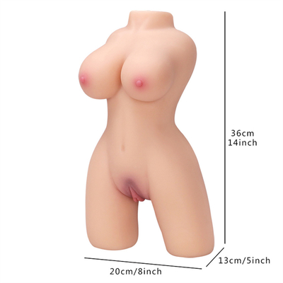 La fabbrica vende il sesso maschio realistico Toy For Man della masturbazione del migliore mezzo del corpo torso maschio della bambola