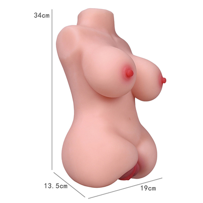 Asino purulento molle ente reale della pelle del mezzo per la vagina enorme di Toy Big Torso Boobs Sex dell'asino della grande del torso masturbazione maschio della natica per la m.