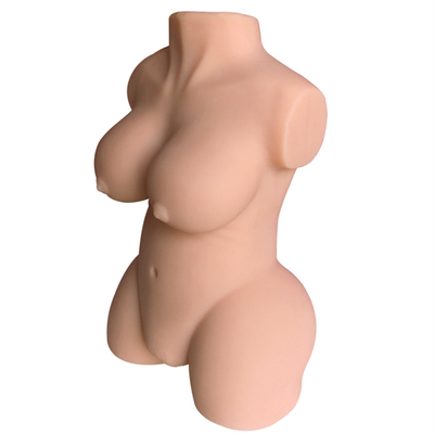 Masturbazione della vagina dell'asino del seno di Toy Hot Selling Half Body del silicone realistico reale grande per il maschio degli uomini