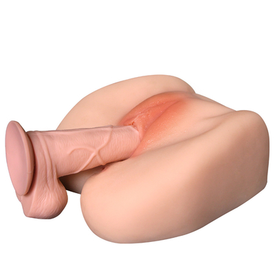Sesso artificiale Toy Fat Butt 2 della vagina della masturbazione di prezzo franco fabbrica in 1 giocattolo anale di Troso dell'asino della masturbazione per l'uomo