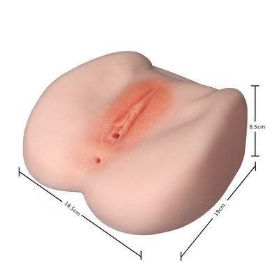 Sesso artificiale Toy Fat Butt 2 della vagina della masturbazione di prezzo franco fabbrica in 1 giocattolo anale di Troso dell'asino della masturbazione per l'uomo