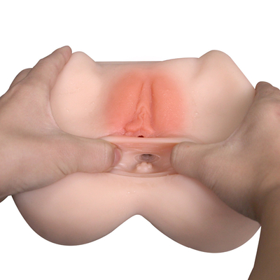 Sesso artificiale Toy Fat Butt 2 della vagina della masturbazione di prezzo franco fabbrica in 1 giocattolo anale di Troso dell'asino della masturbazione per l'uomo