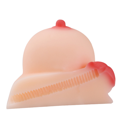 Maschio realistico all'ingrosso Masturbato di Toy Masturbators Adult Massager Silicone del sesso di Brown della masturbazione dell'uovo della bocca del negozio adulto