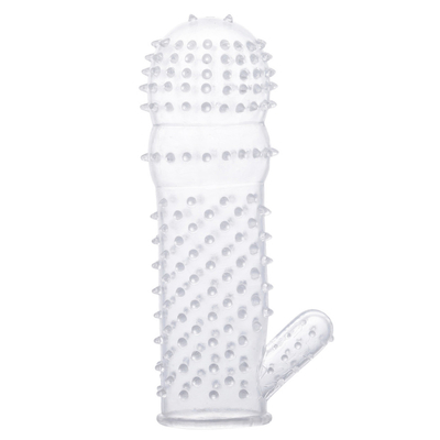 Vendita calda Crystal Penis Sleeve Extender per l'uomo