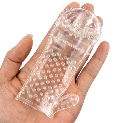 Vendita calda Crystal Penis Sleeve Extender per l'uomo