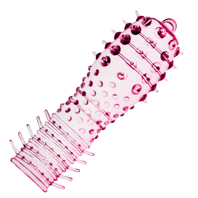 Sesso caldo Toy Crystal Penis Enlargement Sleeve di vendita per gli uomini