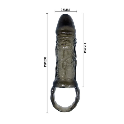 Manica del pene del TPE degli uomini con la vibrazione