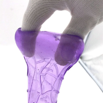 Il sesso medico del TPE di vendita calda gioca eiaculare la manica del riempitivo del pene di ritardo per gli uomini