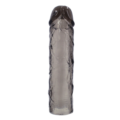 Pene realistico del silicone del gallo della manica di estensione del pene degli uomini di Toy Dildo Extender Condoms For del sesso