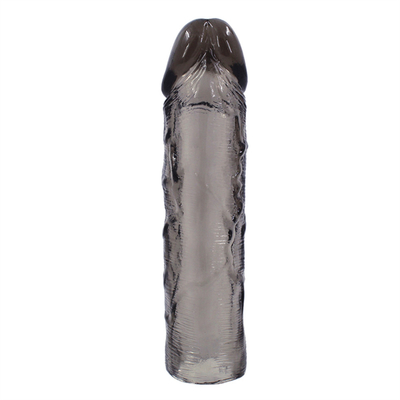 Pene realistico del silicone del gallo della manica di estensione del pene degli uomini di Toy Dildo Extender Condoms For del sesso