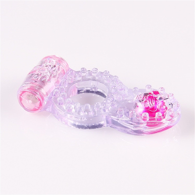 Silicone Vibrating Sex Toys Anello del cazzo Anello del pene Anello dell'eiaculazione Ritardo dell'anello del cazzo