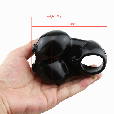 Giocattolo di Ring For Men Adult Sex del gallo dell'eiaculazione di Ring Silicone Rubber Male Delay del pene del gallo