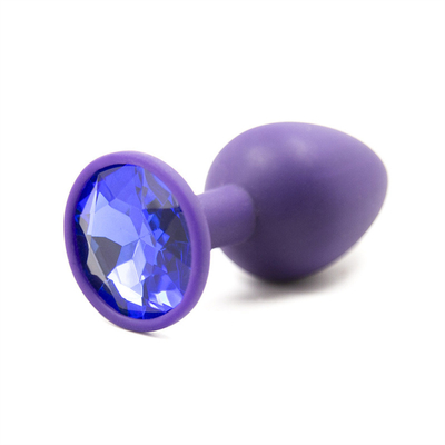 Giocattoli adulti gay anali del silicone di Chastity Anal Plug Adult Toy della spina ingioiellata portatile di estremità per gli uomini