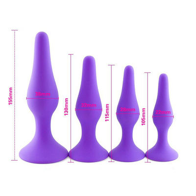 Spina maschio di estremità del massaggiatore della prostata della spina anale del silicone per Toy Anal erotico adulto