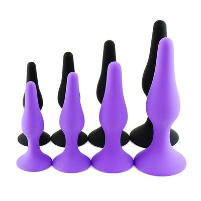 Spina maschio di estremità del massaggiatore della prostata della spina anale del silicone per Toy Anal erotico adulto