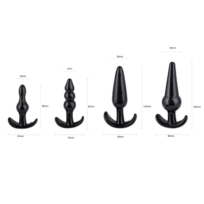 sesso di vendita caldo xese Toy Anal Plug Set del TPE di castità per la donna