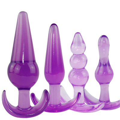 sesso di vendita caldo xese Toy Anal Plug Set del TPE di castità per la donna