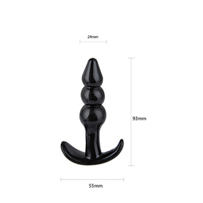 sesso di vendita caldo xese Toy Anal Plug Set del TPE di castità per la donna
