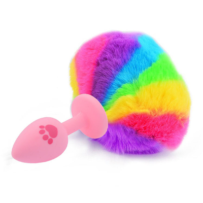 Toy Silicone Anal Plug privato della spina della coda del sesso dei prodotti delle donne anali della masturbazione