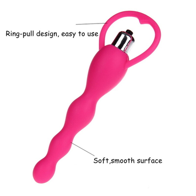 Il sesso Toy Beads 10 del silicone accelera il vibratore anale della spina per entrambi gli uomini e donne