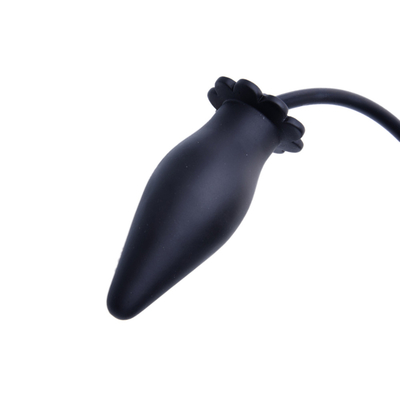 Spina anale gonfiabile con i giocattoli estensibili del sesso della spina di estremità del massaggiatore anale del Dilator della pompa per gli uomini