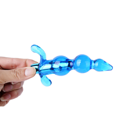 Giocattoli adulti anali delle perle del vibratore della prostata della spina anale molle anale di massaggio per le donne