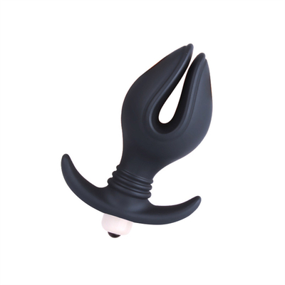 Spina anale speciale anale del silicone con le pallottole di vibrazione