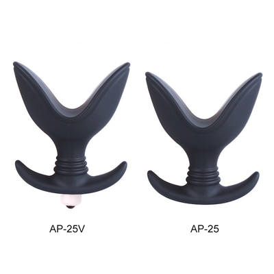 Spina anale speciale anale del silicone con le pallottole di vibrazione