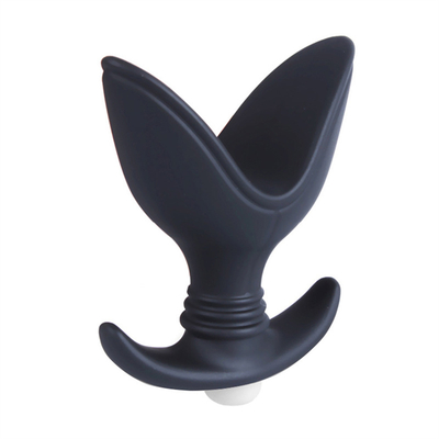 Spina anale speciale anale del silicone con le pallottole di vibrazione