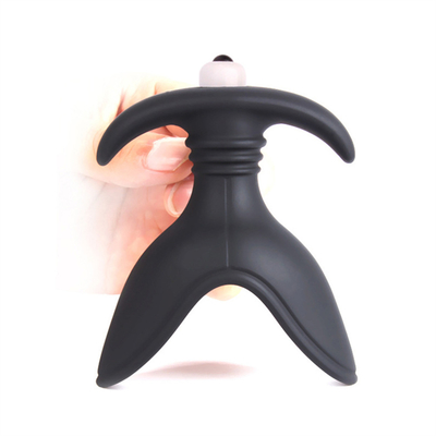 Spina anale speciale anale del silicone con le pallottole di vibrazione