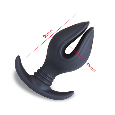 Spina anale speciale anale del silicone con le pallottole di vibrazione