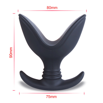 Spina anale speciale anale del silicone con le pallottole di vibrazione